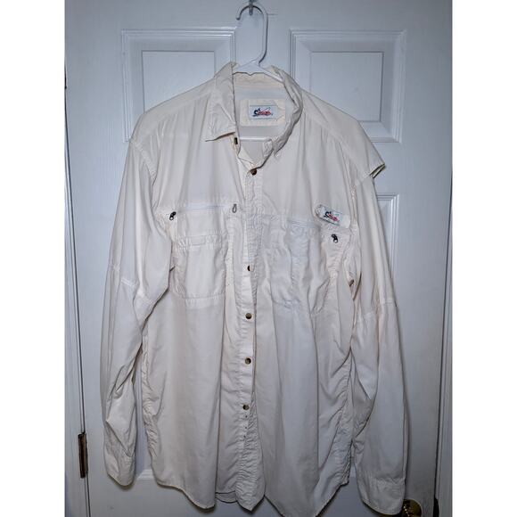Worldwide Sportsman men’s nylon long sleeve button fishing shirt‎ size XXL - Picture 1 of 2